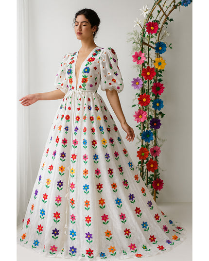Vestido Tradicional Mexicano 11