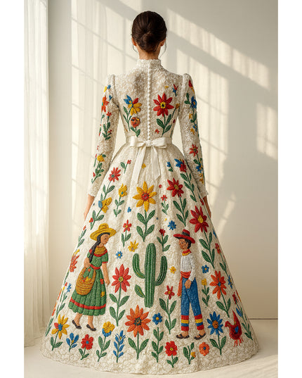 Vestido Tradicional Mexicano 27