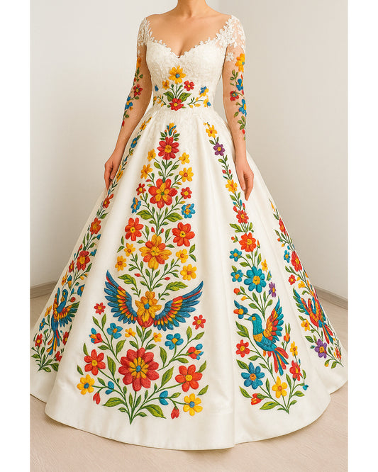 Vestido Tradicional Mexicano 4