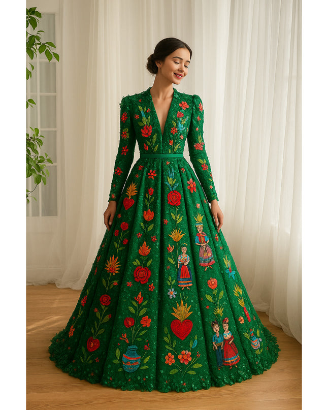 Vestido Tradicional Mexicano 17