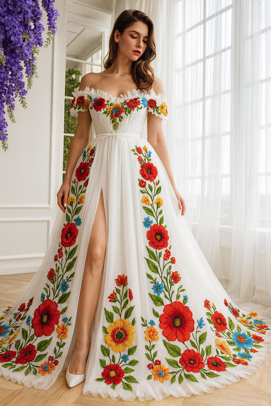 Vestido Tradicional Mexicano 14