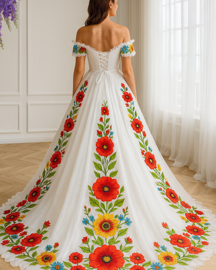 Vestido Tradicional Mexicano 14