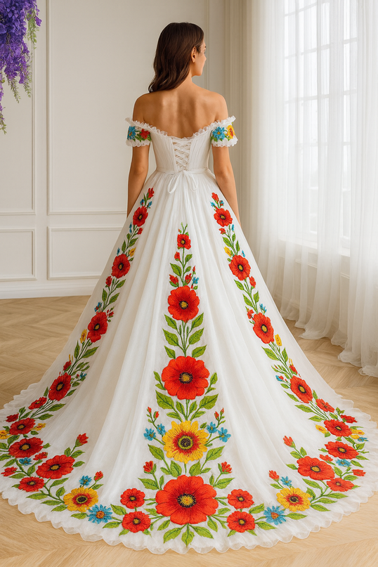 Vestido Tradicional Mexicano 14