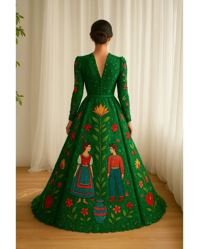 Vestido Tradicional Mexicano 17