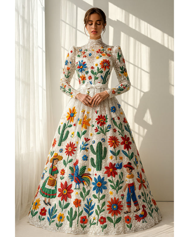 Vestido Tradicional Mexicano 27