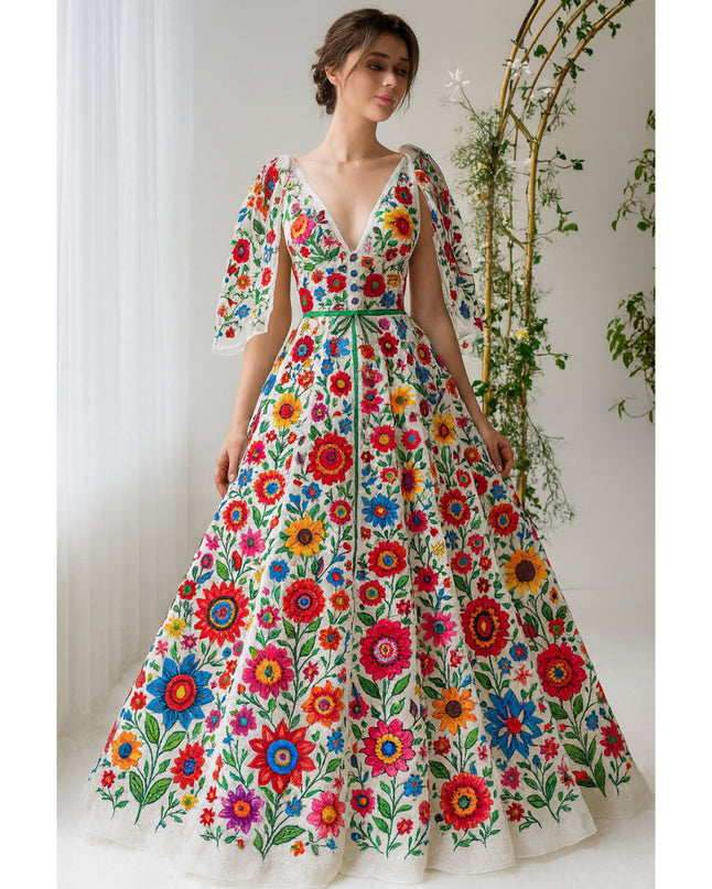 Vestido Tradicional Mexicano 23