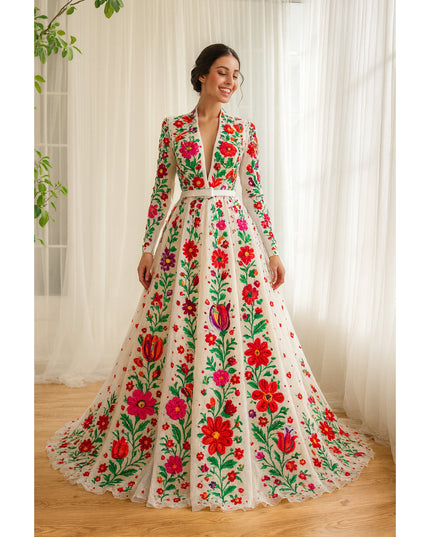 Vestido Tradicional Mexicano 28