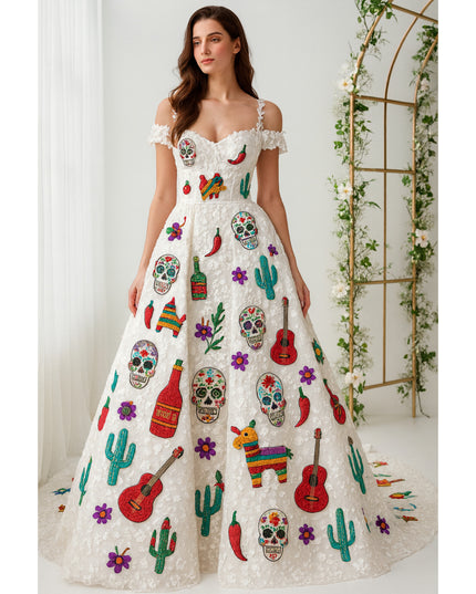 Vestido Tradicional Mexicano 24