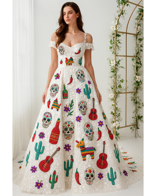 Vestido Tradicional Mexicano 24