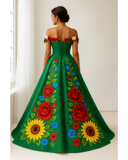 Vestido Tradicional Mexicano 15