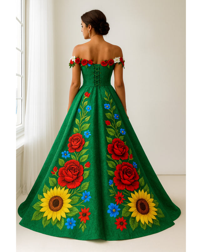 Vestido Tradicional Mexicano 15
