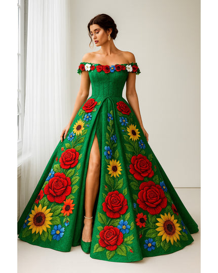 Vestido Tradicional Mexicano 15