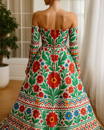 Vestido Tradicional Mexicano 12